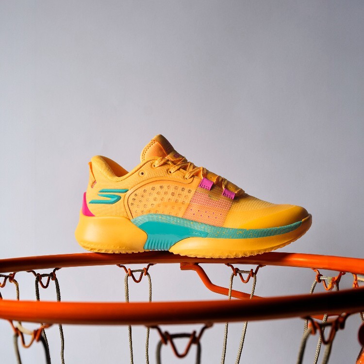 Skechers Skx Resagrip Erkek Turuncu Basketbol Ayakkabısı 253007 NORG