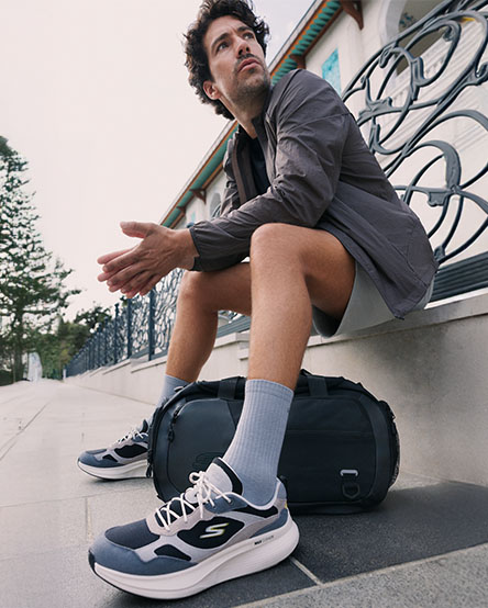 Skechers Go Walk Max Walker - Dan Erkek Gri Yürüyüş Ayakkabısı