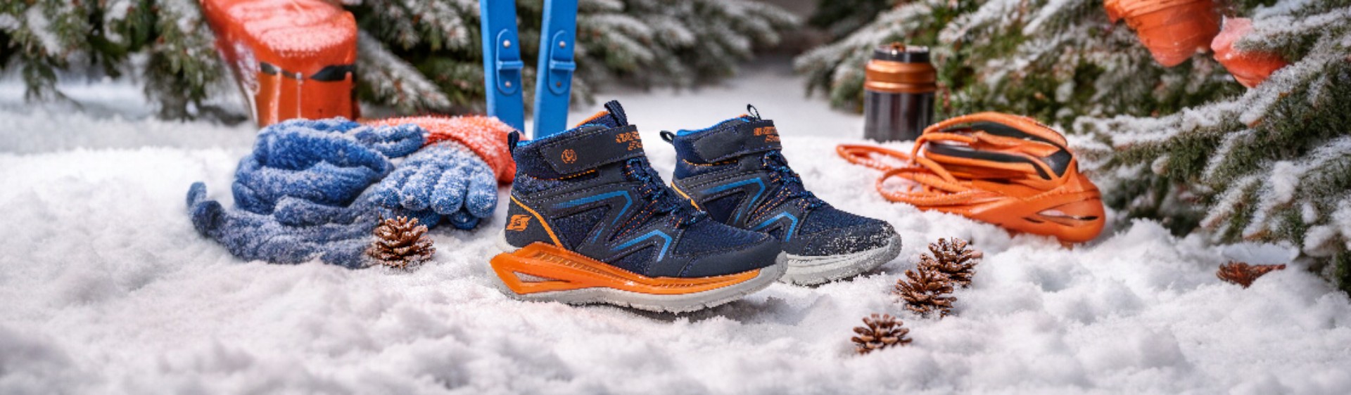 Skechers Tri-namics 2.0 Büyük Erkek Çocuk Lacivert Işıklı Bot