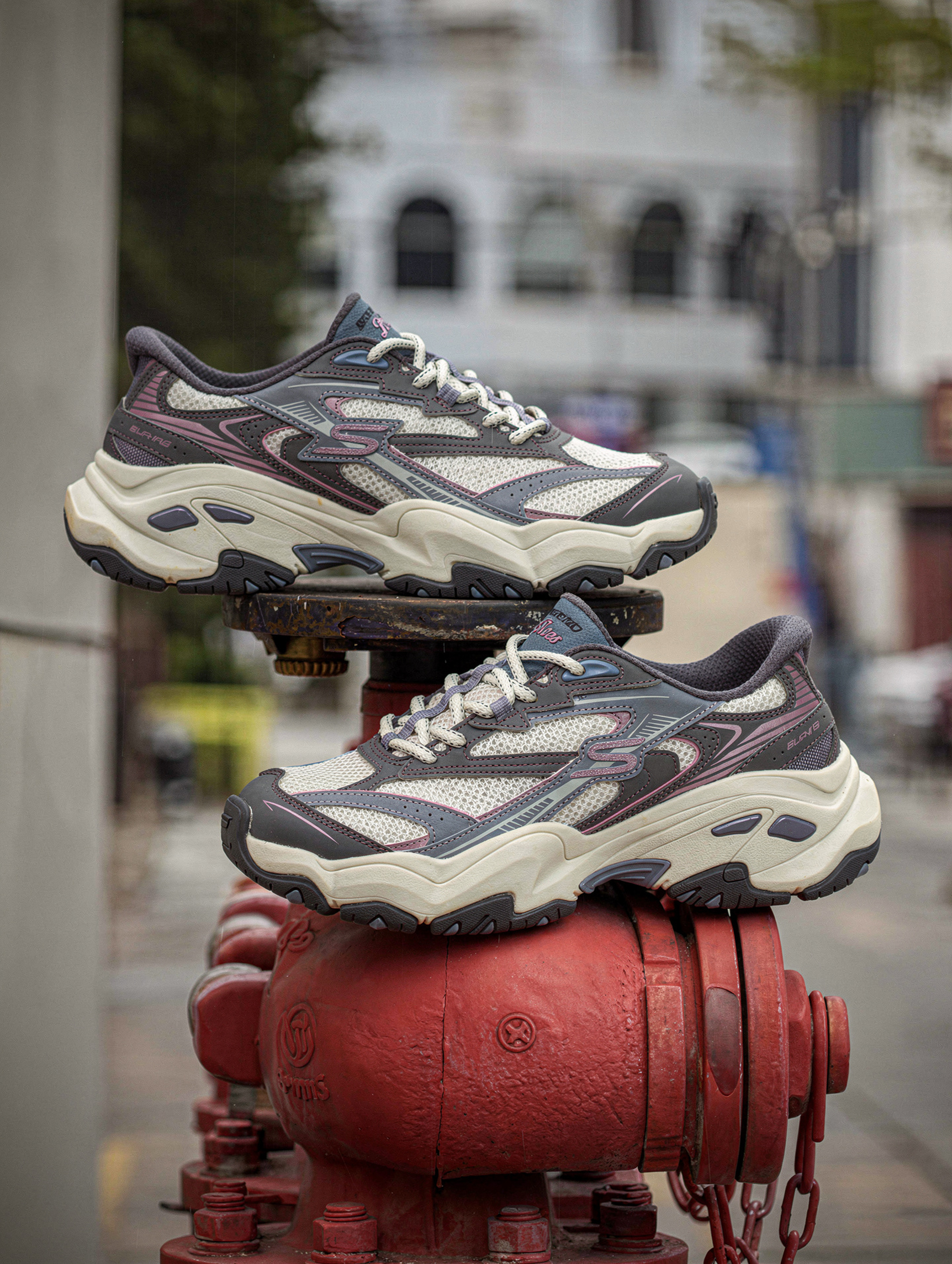 し*ゅ様 正規 STONE  Stretch-TC Overshir Skechers Thurston Trail - Ahern Erkek Siyah Outdoor Ayakkabı